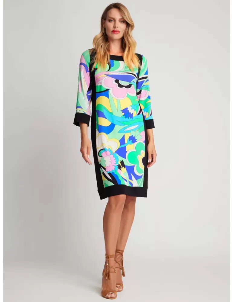 Piero Moretti 2024 | Three quarter sleeves summer tunic dress Piero Moretti 2024 | Three quarter sleeves summer tunic dress
