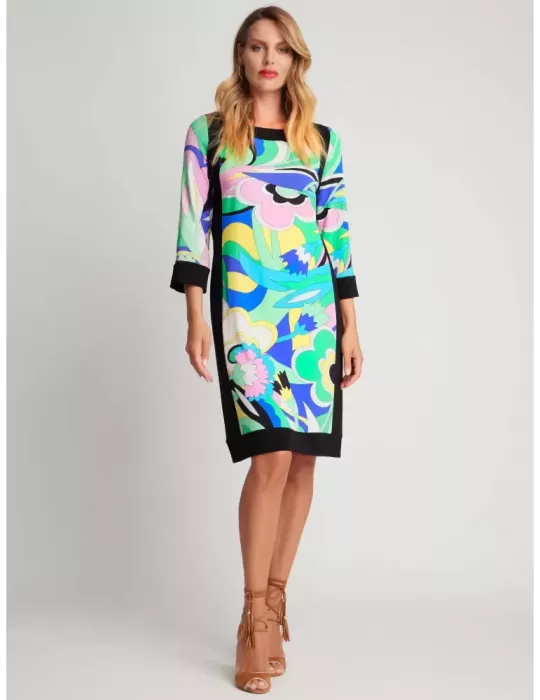 Piero Moretti 2024 | Three quarter sleeves summer tunic dress Piero Moretti 2024 | Three quarter sleeves summer tunic dress