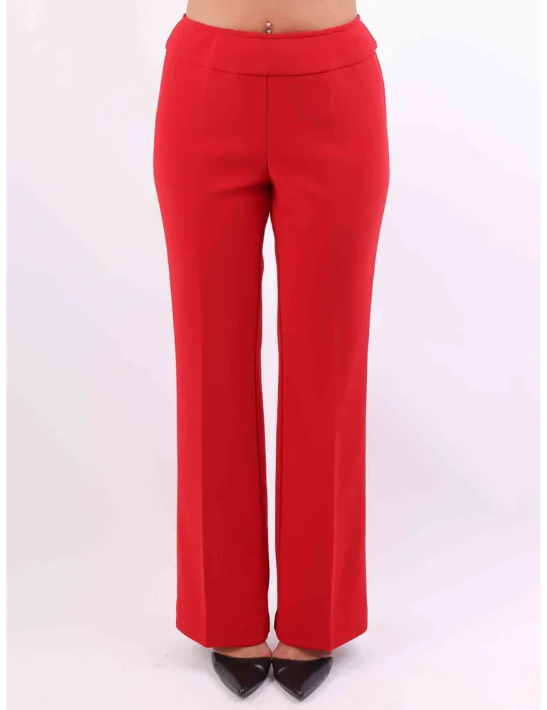 Aldo Colombo Online | Tailleur rosso giacca doppio petto e pantaloni