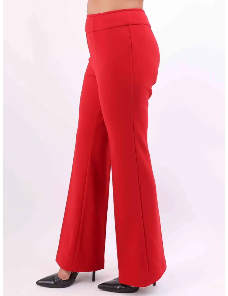 Aldo Colombo Online | Tailleur rosso giacca doppio petto e pantaloni