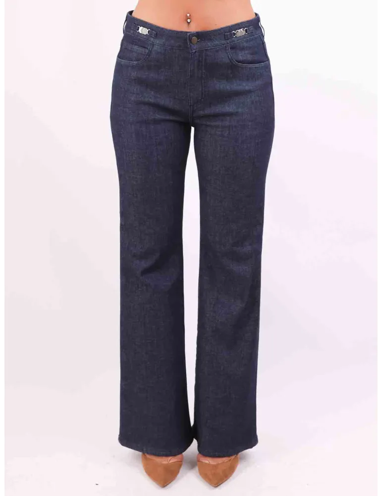 Aldo Colombo Italy | Blue jeans trousers with inner woolen layer Aldo Colombo Italy | Blue jeans trousers with inner woolen layer