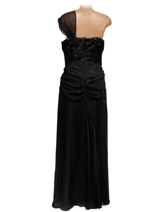 Vente en ligne une épaule longue robe Sonia Peña