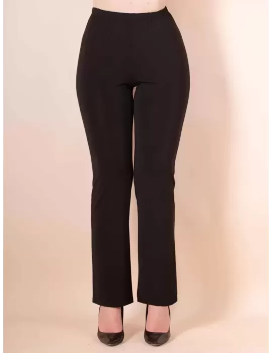 Piero Moretti silk pull-on elegant black cigarette trousers all size available Piero Moretti silk pull-on elegant black cigarette trousers all size available