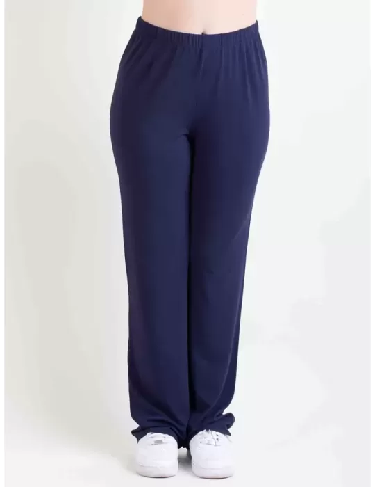 F. Mercuriali dark blue viscose pull-on cigarette trousers F. Mercuriali dark blue viscose pull-on cigarette trousers