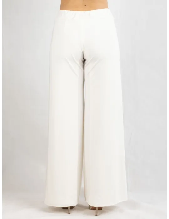 Pantaloni bianchi con spacco | Piero Moretti 2025