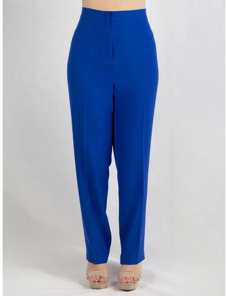 Completi eleganti due pezzi casacca e pantaloni taglie forti by Evassè