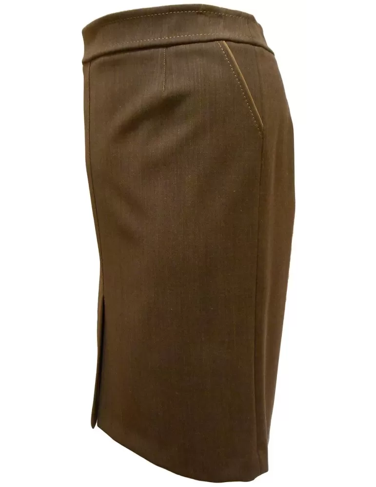 Online sales skirt taupe Pucci