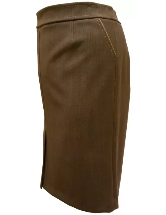 Online sales skirt taupe Pucci