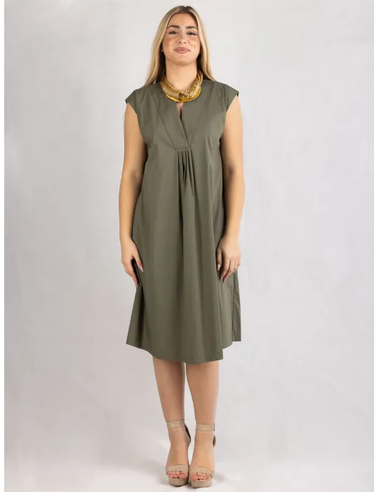 Rubamori Milano | Military green summer sundress | Plus size available