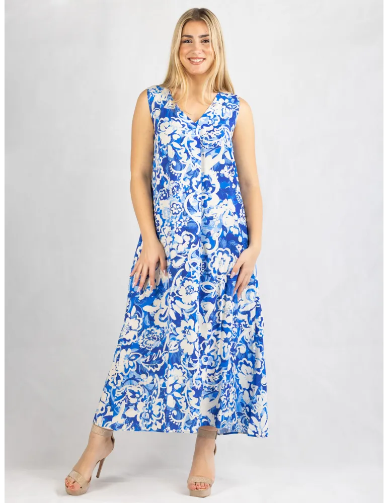 Piero Moretti 2025 | Black silk caftan dress with golden embroidery