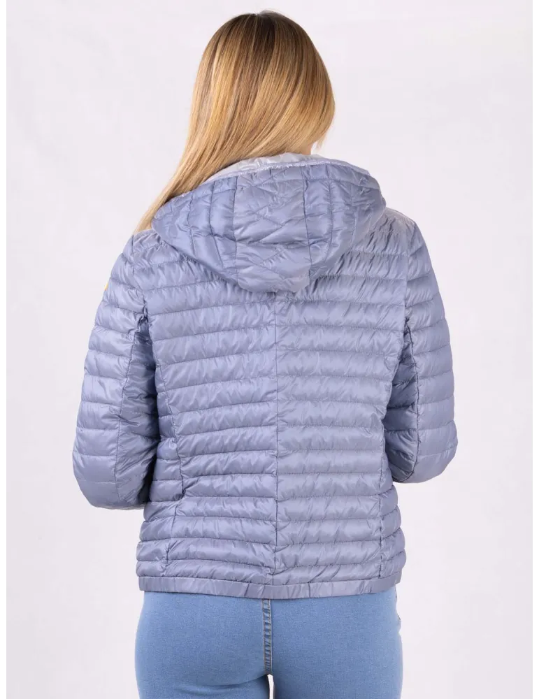 Milestone donna | Giacca trapunta piumino primaverile con cappuccio