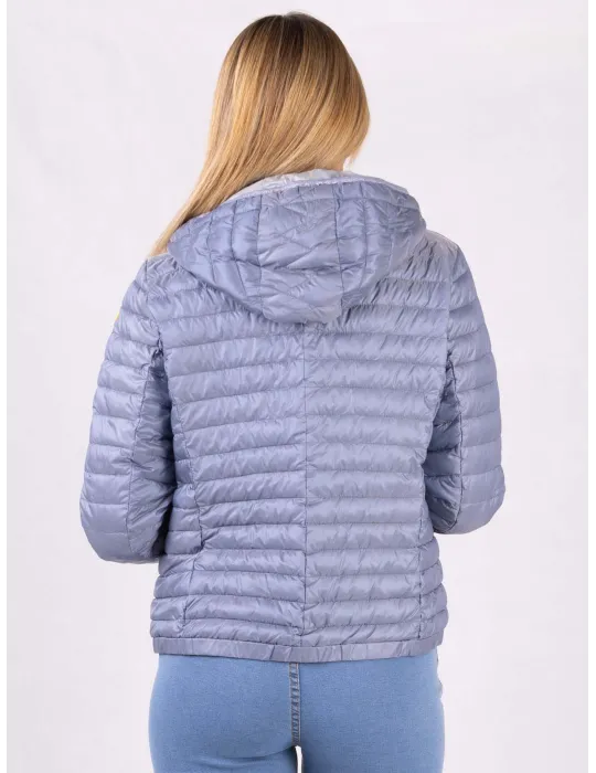 Milestone donna | Giacca trapunta piumino primaverile con cappuccio