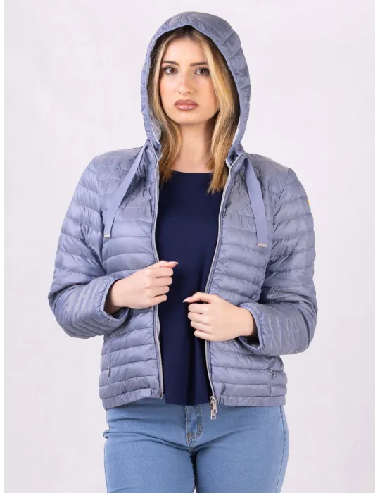 Milestone donna | Giacca trapunta piumino primaverile con cappuccio