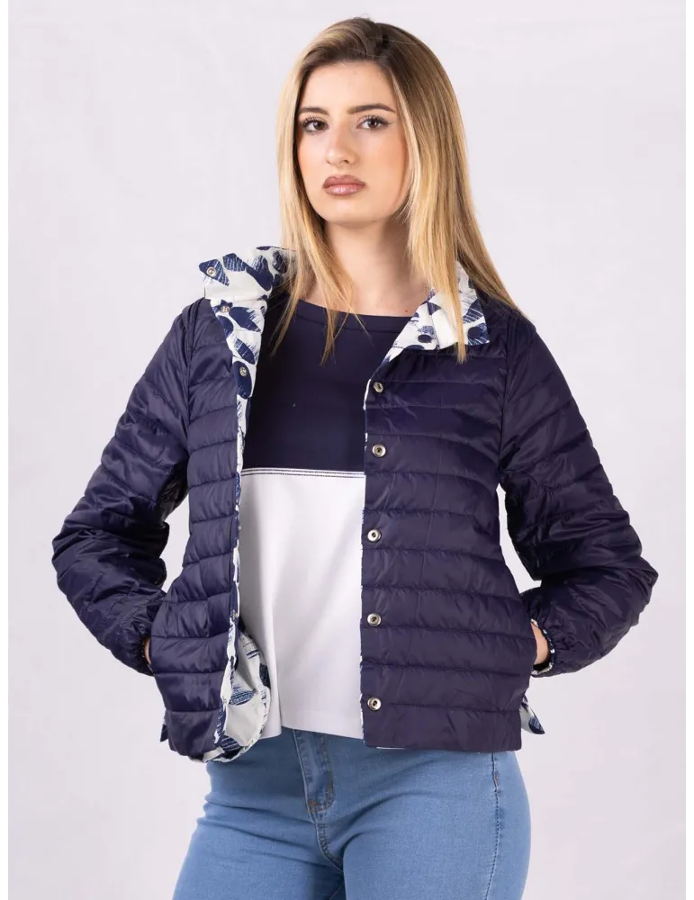 Riva Tricot | Giacca donna  trapuntina reversibile giubbotto primavera Riva Tricot | Giacca donna  trapuntina reversibile giubbotto primavera