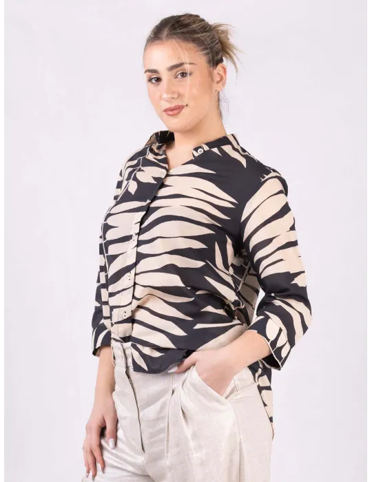 Pure cotton muslin shirts for ladies | Natural fabrics Italian Clothing
