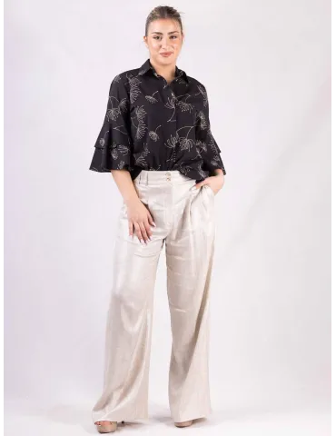Black cotton shirt | Natural fabrics | Italian Clothing by Zanetti 2