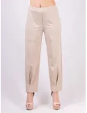 Rubamori Italy Relaxed-fit beige cargo trousers