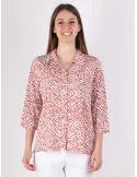 Camicia in jersey di viscosa Riva Tricot | Abbigliamento donna curvy