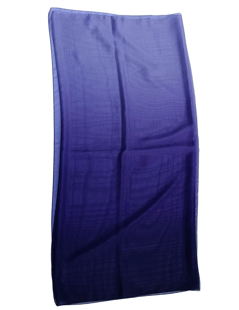 Blended lilac and purple silk scarf shawl sarong