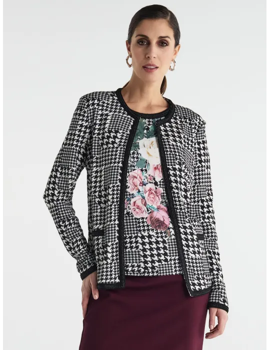 Piero Moretti F/W 2025-26  | Black and white formal two pieces twinset Piero Moretti F/W 2025-26  | Black and white formal two pieces twinset