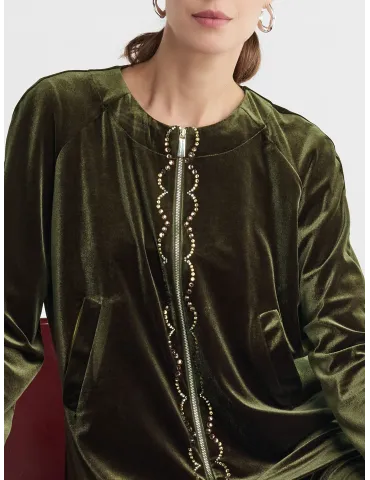 Piero Moretti green velvet pant Suit for Ceremonies – Up to Size 60 2