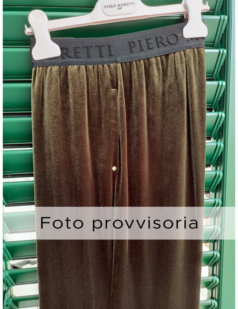 Piero Moretti green velvet pant Suit for Ceremonies – Up to Size 60