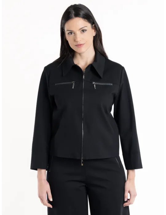 Volpato Italy black jacket and trousers suit