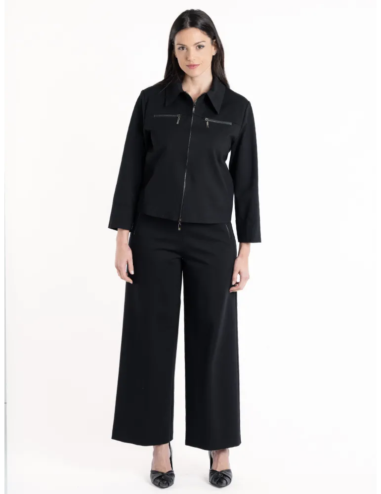 Volpato Italy black jacket and trousers suit Volpato Italy black jacket and trousers suit