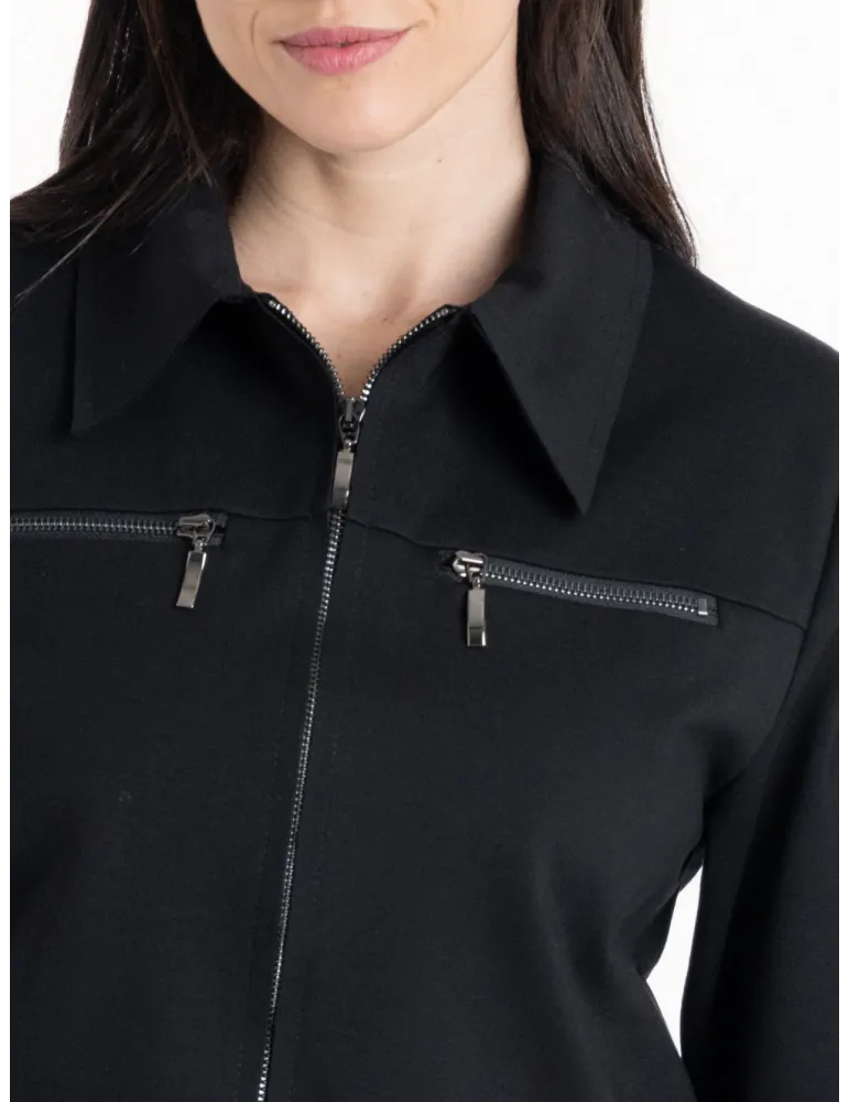 Volpato Italy black jacket and trousers suit