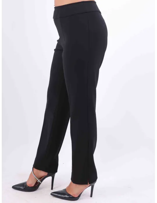 Aldo Colombo Italy | Merino wool and silk formal cigarette trousers