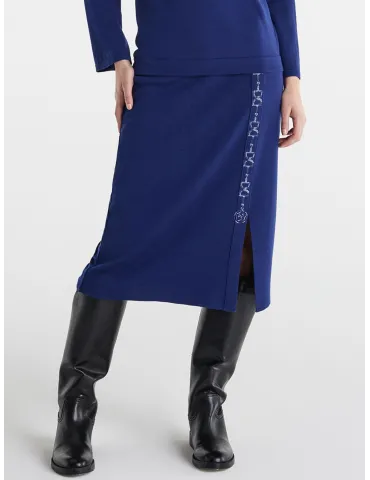 Elegante Hose aus reiner Seide Piero Moretti