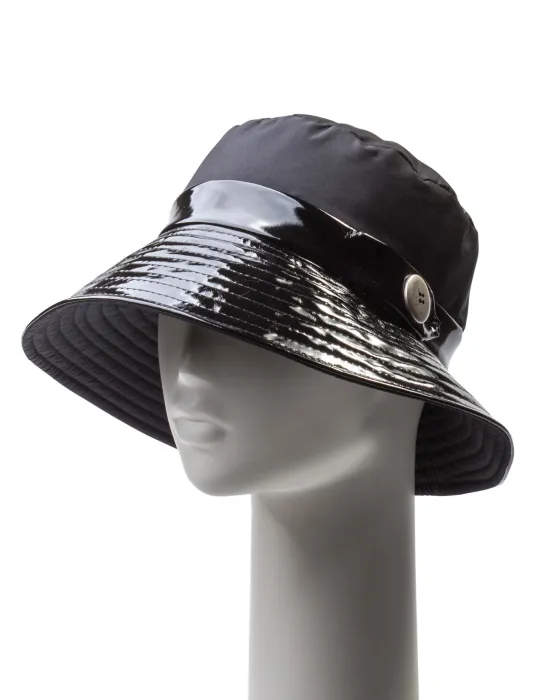 Rainproof Cloche Hat | Complit Italian Elegance | For short and long hair