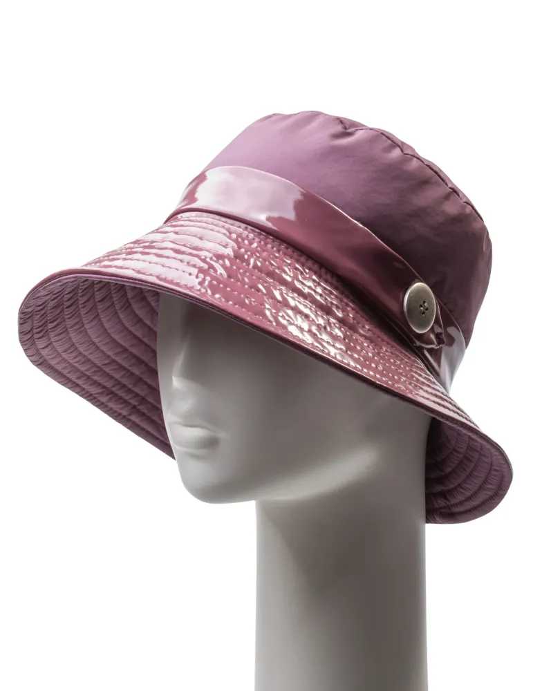 Rainproof Cloche Hat | Complit Italian Elegance | For short and long hair