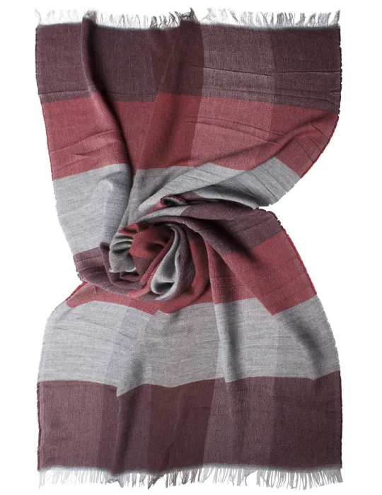 Wool and Silk Large Pashmina Scarf – Simple Elegance, Made in Italy