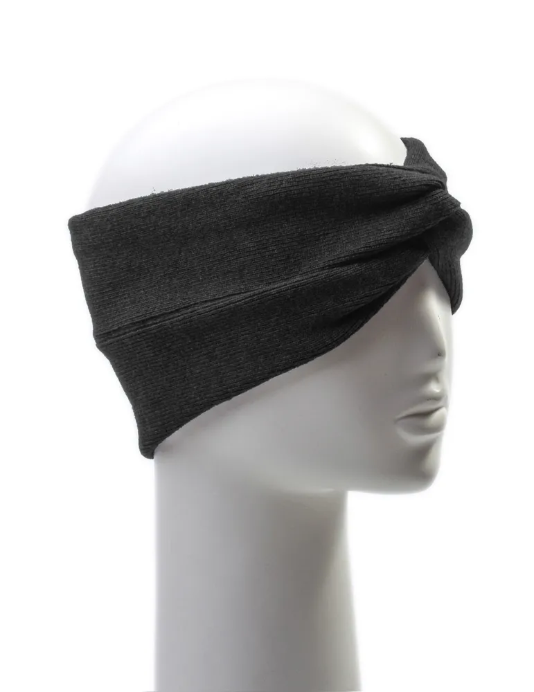 Wool and cashmere turban headband