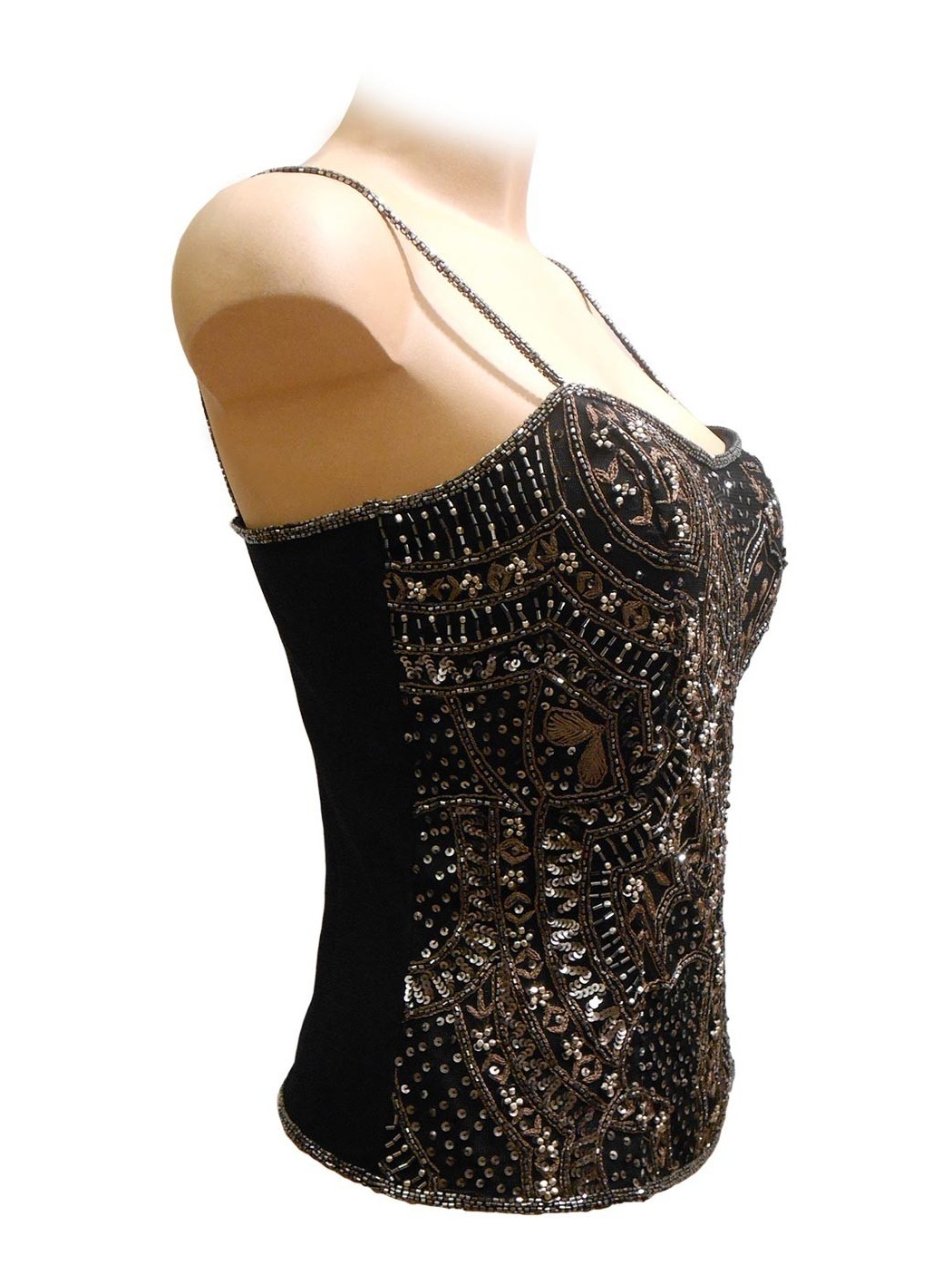 Embroidered top by Luca...