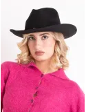 Petrol green wool Hat with wide brim by Complit