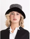 Chanel-Style Cloche Hat with Velvet details | Complit Italian Elegance