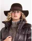 Complit Fashion Hats | Cappello elegante marrone a falda larga