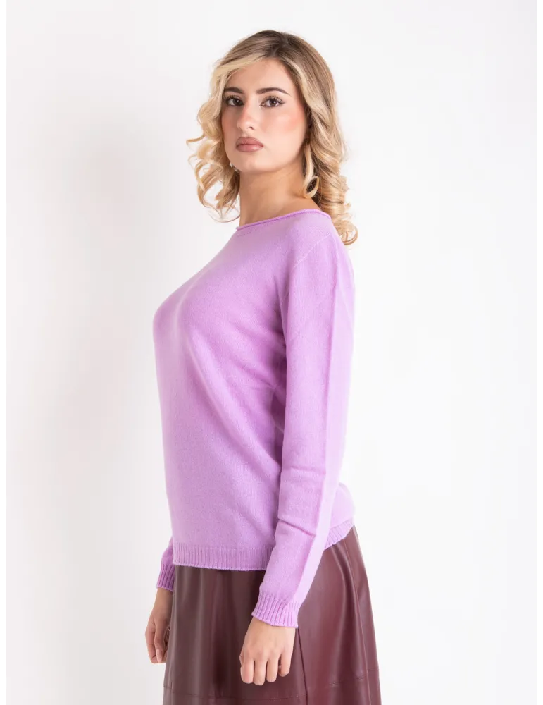 Volpato Italy | Lilac 100% pure cashmere sweater