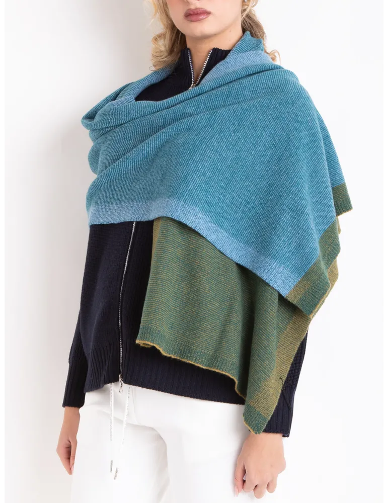 Sciarpa in cashmere a fili alterni Nicki Colombo
