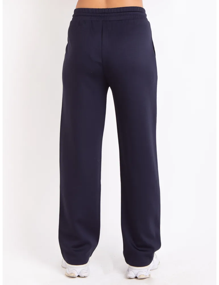 Relaxed-fit blue cargo trousers | Chic tracksuit outerwear for women