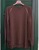 Riva Tricot Nibionno | Maglione pullover in pura lana merino Gatto