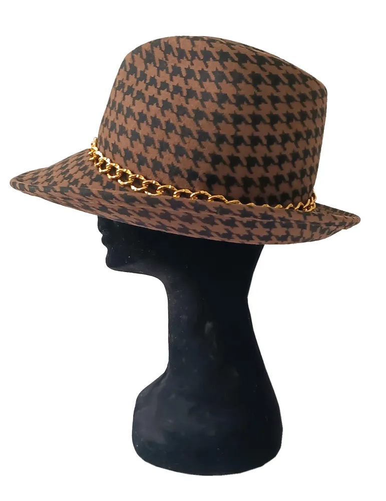 Complit Italian Winter Hats | Purple wool panama fedora Jazz hat