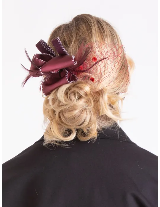 Cappelli donna Complit | Cappello marrone coccio in lana con ricamo Cappelli donna Complit | Cappello marrone coccio in lana con ricamo