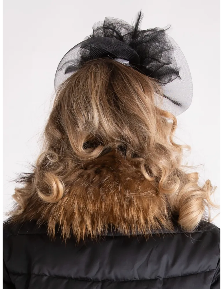 Cappelli donna Complit | Cappello marrone coccio in lana con ricamo