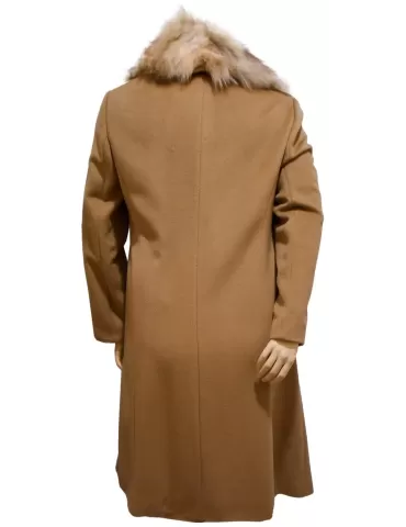 Cappotto lana collo pelliccia Hella 2