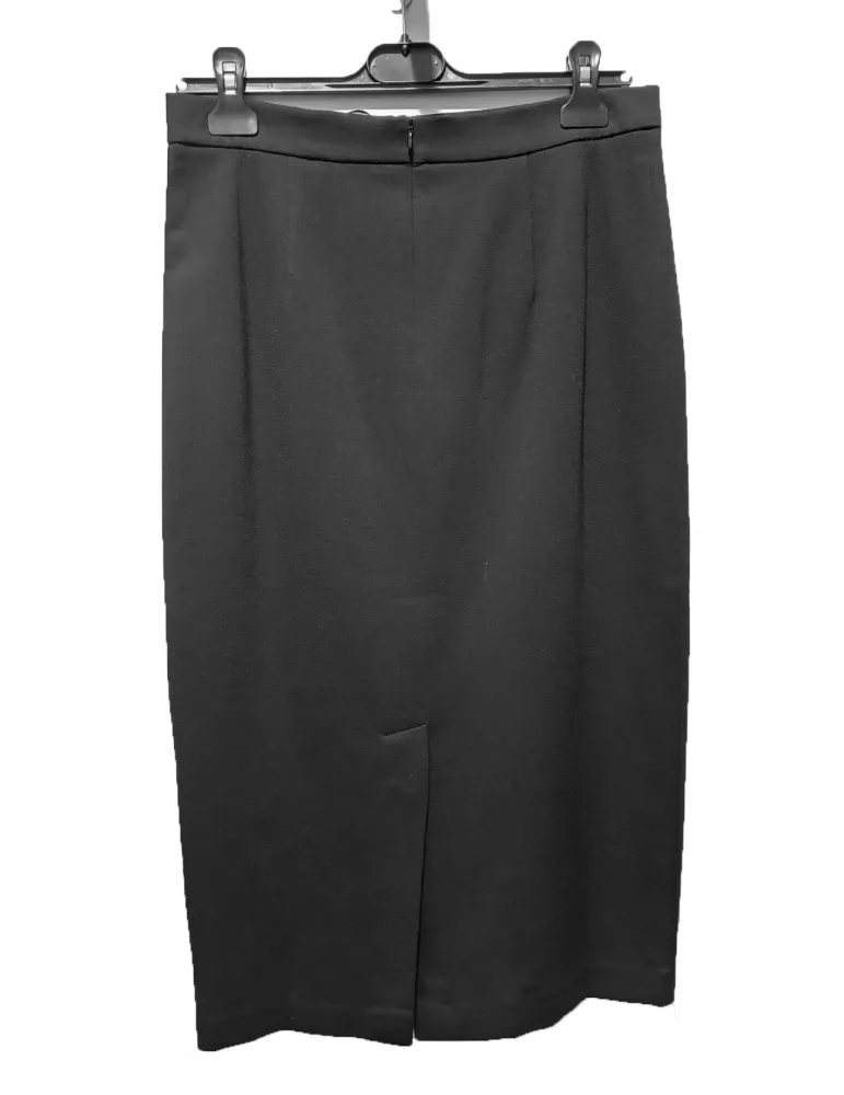 Francesca Mercuriali black midi pencil skirt