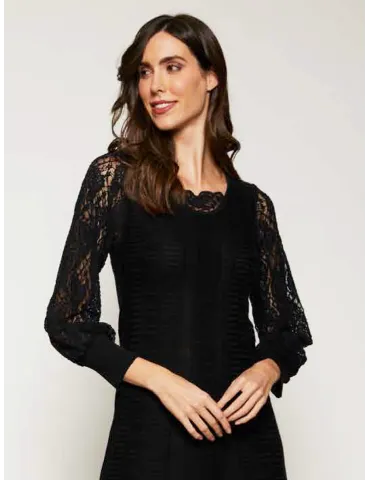 Francesca Mercuriali black lurex formal hooded jacket for plus size 2