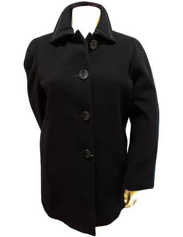 Hella black short coat